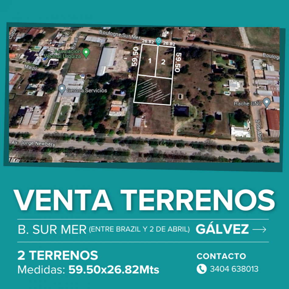 Foto Terreno en Venta en Galvez, Santa Fe - pix117801227 - BienesOnLine