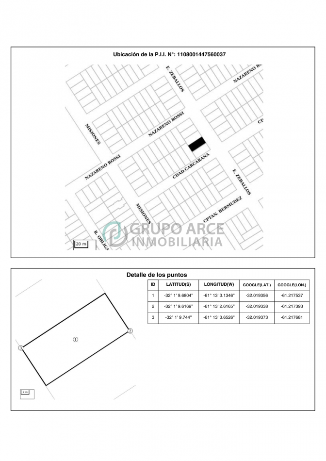  Terreno en Venta - Estanislao Zeballos 1164
